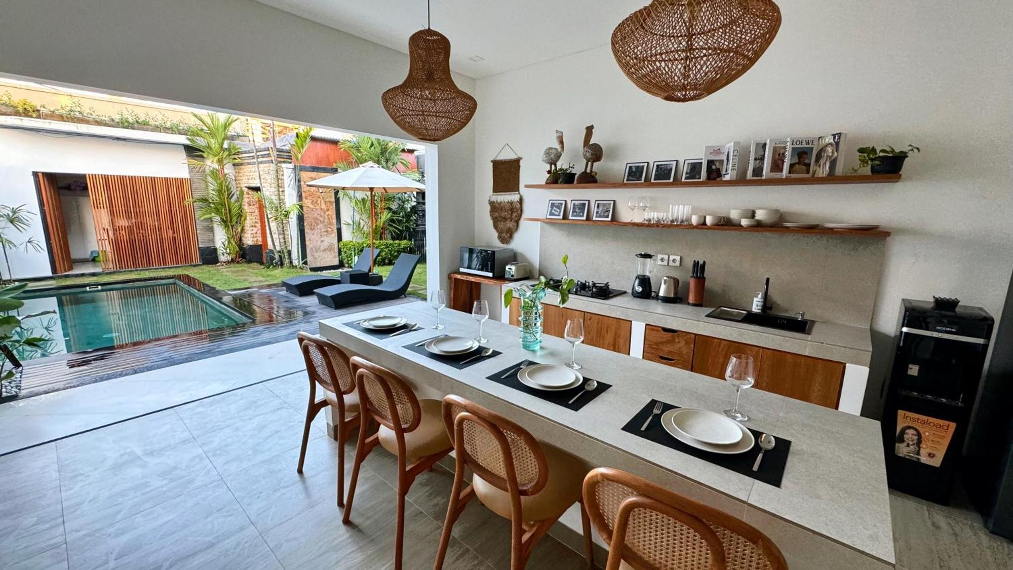Villa Niu Center Canggu - Fattylion Екстер'єр фото